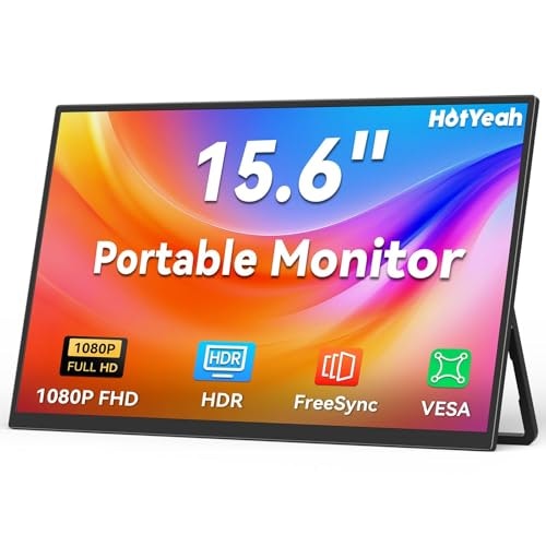 HotYeah 15.6-inch 1080p Portable Monitor: $58.61
