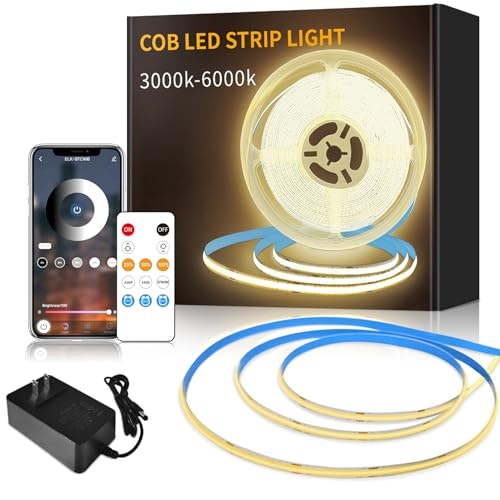 Yeewhale 16.4-Foot COB LED Light Strip: $25.49 Yeewhale 16.4-Foot COB LED Light Strip: $25.49