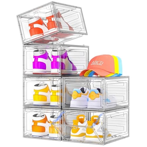Stackable Magnetic Clear Shoe Organizer: $35.94 Stackable Magnetic Clear Shoe Organizer: $35.94