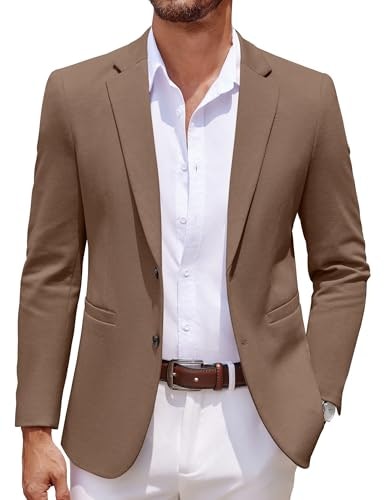 Coofandy Men's Casual Knit Blazer: $44.19 Coofandy Men's Casual Knit Blazer: $44.19