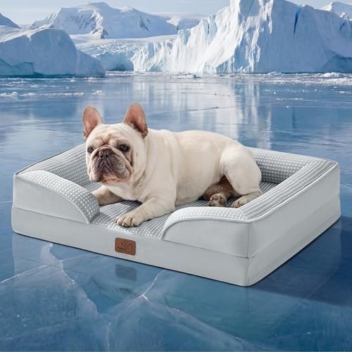 Bedsure Medium Cooling Dog Bed: $50.99 Bedsure Medium Cooling Dog Bed: $50.99