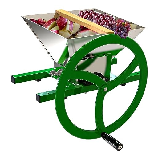 Ejwox 7L Stainless Steel Manual Fruit and Apple Crusher: $117.32 Ejwox 7L Stainless Steel Manual Fruit and Apple Crusher: $117.32