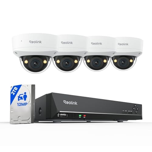 Reolink RLK8-1200V4 12MP Vandalproof Security Camera System with 2TB HDD: $764.99 Reolink RLK8-1200V4 12MP Vandalproof Security Camera System with 2TB HDD: $764.99