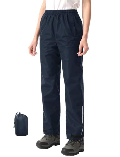 iCreek Women's Waterproof Packable Rain Pants: $16.99