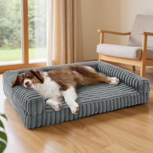 Bedsure 35-inch Orthopedic Dog Bed: $37.99