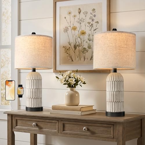 Oyears 22.5-Inch Bedside Table Lamp 2-Pack: $85.98 Oyears 22.5-Inch Bedside Table Lamp 2-Pack: $85.98
