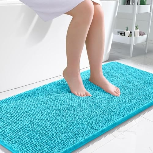 Olanly 27" x 45" Chenille Bath Rug: $36.54 Olanly 27" x 45" Chenille Bath Rug: $36.54
