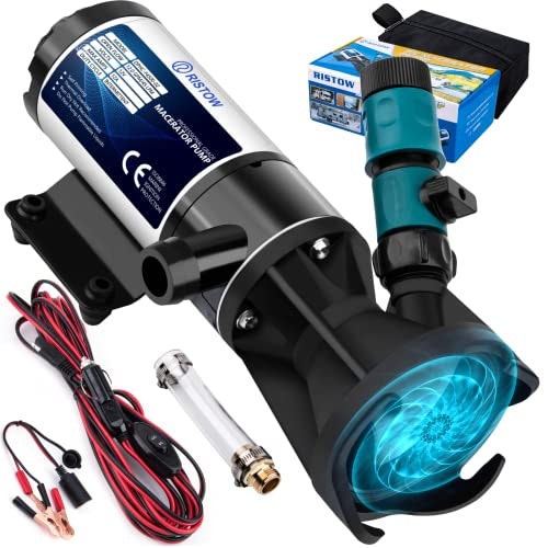 12V 12GPM RV Macerator Waste Water Pump: $93.49