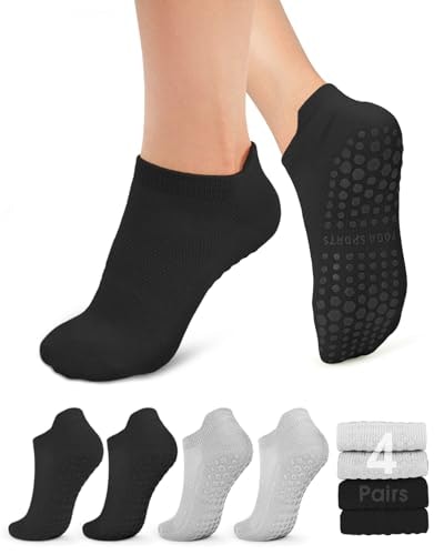 YeuG Non-Slip Pilates Grip Socks: $11.24 YeuG Non-Slip Pilates Grip Socks: $11.24