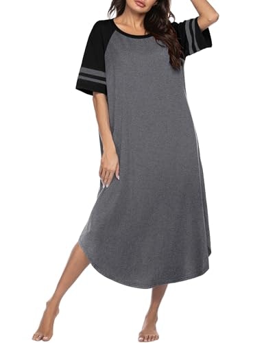 Ekouaer Women's Cotton Nightgown: $18.96 Ekouaer Women's Cotton Nightgown: $18.96