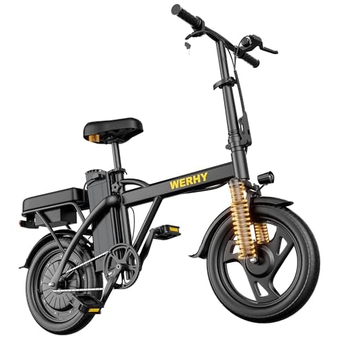 Werhy 500W 14-inch Folding Electric Bike: $229.96 Werhy 500W 14-inch Folding Electric Bike: $229.96