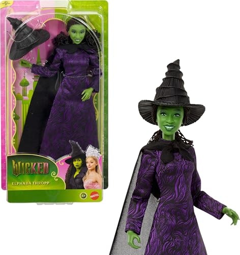 Mattel Wicked Elphaba Thropp Fashion Doll: $20.89