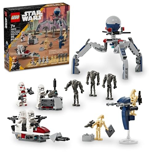 LEGO Star Wars Clone Trooper and Battle Droid Battle Pack 75372: $20.99