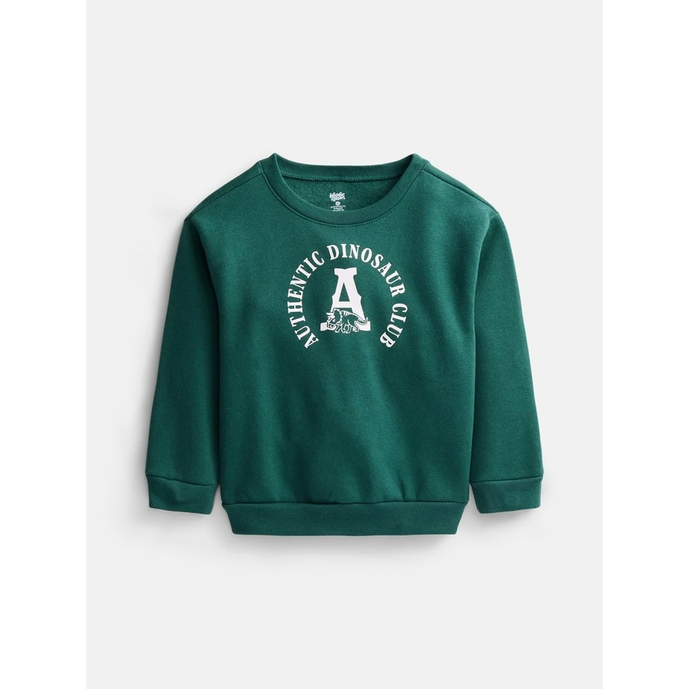 Wonder Nation Toddler Boys Fleece Graphic Crewneck Sweatshirt: $4.99 Wonder Nation Toddler Boys Fleece Graphic Crewneck Sweatshirt: $4.99
