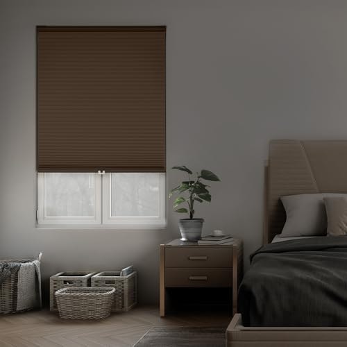 Dez Furnishings 32" x 48" Cordless Blackout Cellular Shade: $51.75 Dez Furnishings 32" x 48" Cordless Blackout Cellular Shade: $51.75