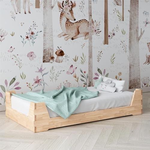 Little Seeds Maverick Montessori Toddler Floor Bed: $75 Little Seeds Maverick Montessori Toddler Floor Bed: $75