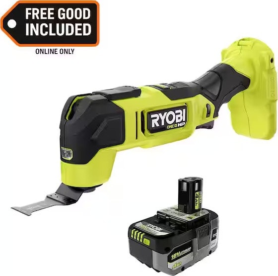 Ryobi ONE+ 18V Brushless Cordless Oscillating Multi-Tool w/ 4.0Ah Battery: $99