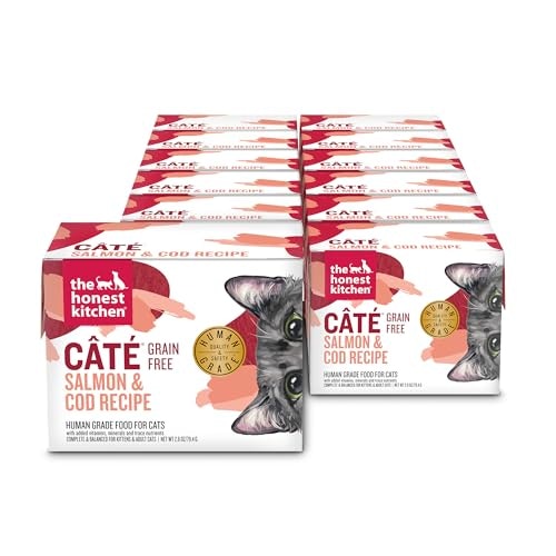 The Honest Kitchen Grain Free Salmon & Cod Pâté 2.8-oz. 12-Pack: $21.98 The Honest Kitchen Grain Free Salmon & Cod Pâté 2.8-oz. 12-Pack: $21.98