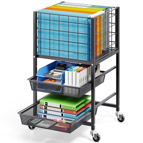 Toolf 3-Tier Rolling File Cart: $40.82 Toolf 3-Tier Rolling File Cart: $40.82