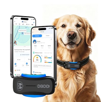 DBDD GPS Dog Tracker for $24 + free shipping