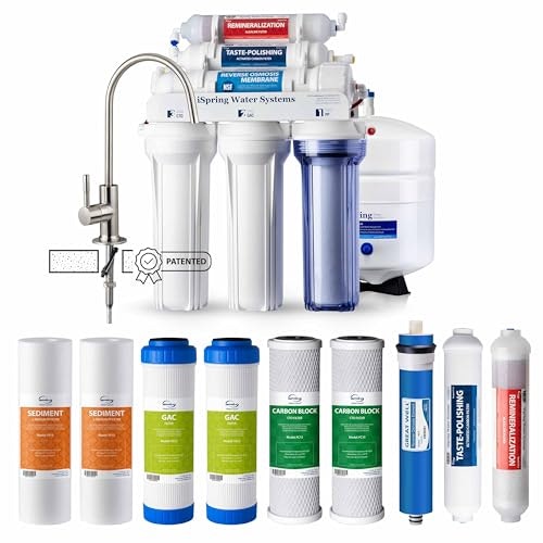 iSpring RCC7AKF3 6-Stage Under Sink Reverse Osmosis Water Filter System: $199.99 iSpring RCC7AKF3 6-Stage Under Sink Reverse Osmosis Water Filter System: $199.99