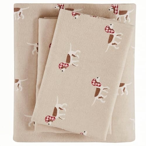 Woolrich Queen Cotton Flannel Sheet Set 4-Piece: $39.50 Woolrich Queen Cotton Flannel Sheet Set 4-Piece: $39.50
