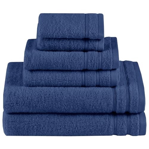 Comfort Spaces 6-Piece Cotton Towel Set: $26.83 Comfort Spaces 6-Piece Cotton Towel Set: $26.83