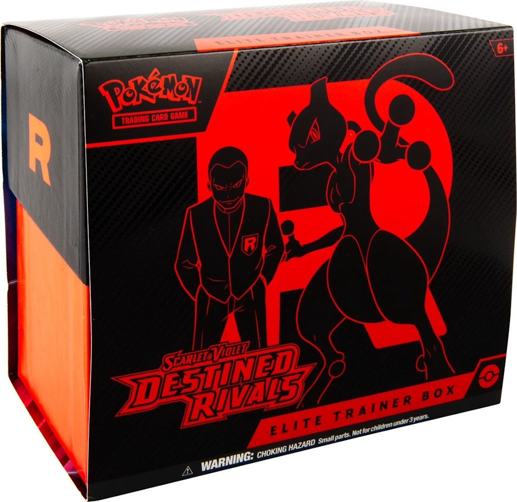Pokemon Scarlet & Violet Destined Rivals Elite Trainer Box: $116
