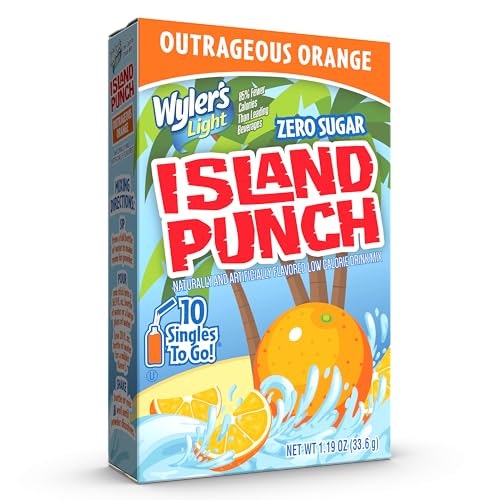 Wyler's Light Island Punch Orange Drink Mix 10-Pack: $2.94 Wyler's Light Island Punch Orange Drink Mix 10-Pack: $2.94