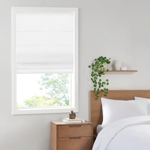 Madison Park 27x64-Inch Cordless Linen Blend Roman Shade: $76.40 Madison Park 27x64-Inch Cordless Linen Blend Roman Shade: $76.40