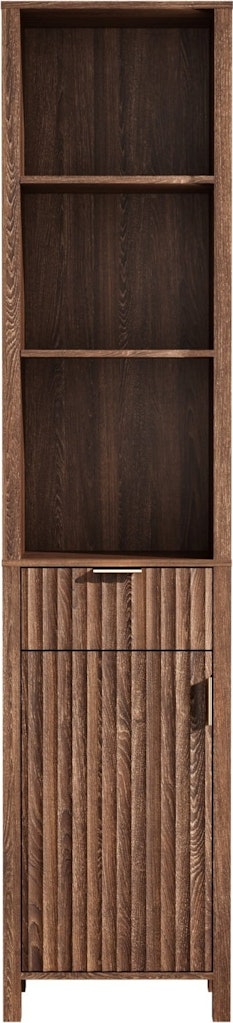 Open-box Ktaxon Fluted Bathroom Storage Cabinet: $25
