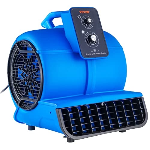 Vevor 1/2 HP 2,600 CFM Air Mover: $113.99