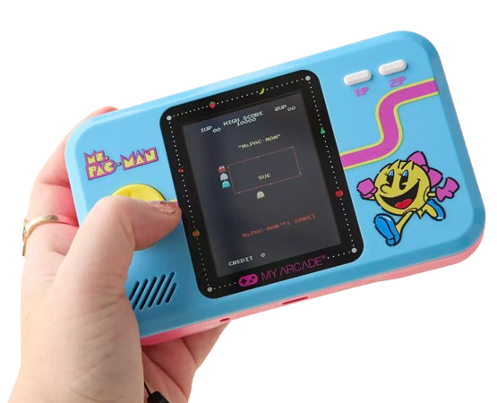 My Arcade Pocket Player Pro Ms. Pac-Man Handheld Gaming Console: $21 in cart My Arcade Pocket Player Pro Ms. Pac-Man Handheld Gaming Console: $21 in cart