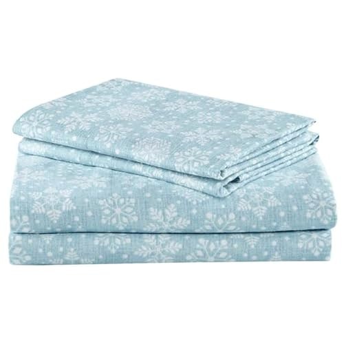 Comfort Spaces Full Cotton Flannel Sheet Set 4-Piece: $28.72