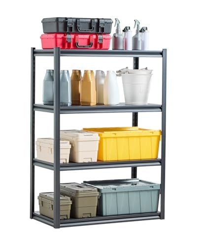 Vevor 2,400-lb 4-Tier Metal Garage Storage Shelf: $65.90
