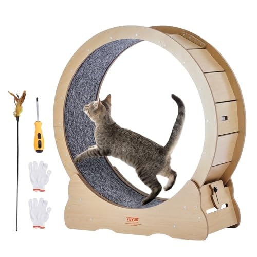 Vevor 35.8-Inch Cat Exercise Wheel: $69.90