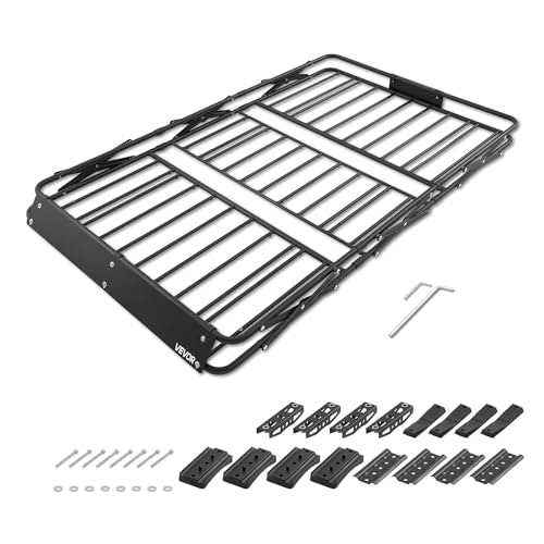 Vevor 64 x 39 x 4-inch Roof Rack Cargo Basket: $104.99