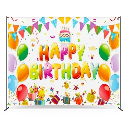 Zink 4.5' x 6' Birthday Photo Backdrop: $8.91 Zink 4.5' x 6' Birthday Photo Backdrop: $8.91