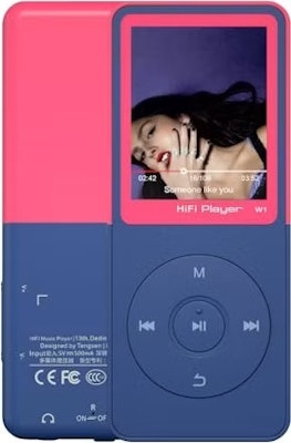 Conodo 1.8" MP3 Player with Bluetooth for $20 + free shipping w/ Prime