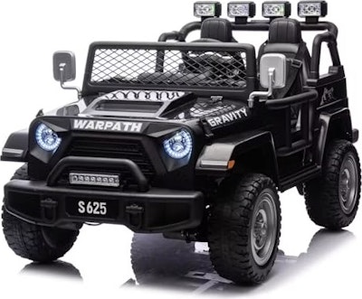 RJV Kids' 24V 4WD 2-Seater Electric Ride-On Truck for $162 + free shipping