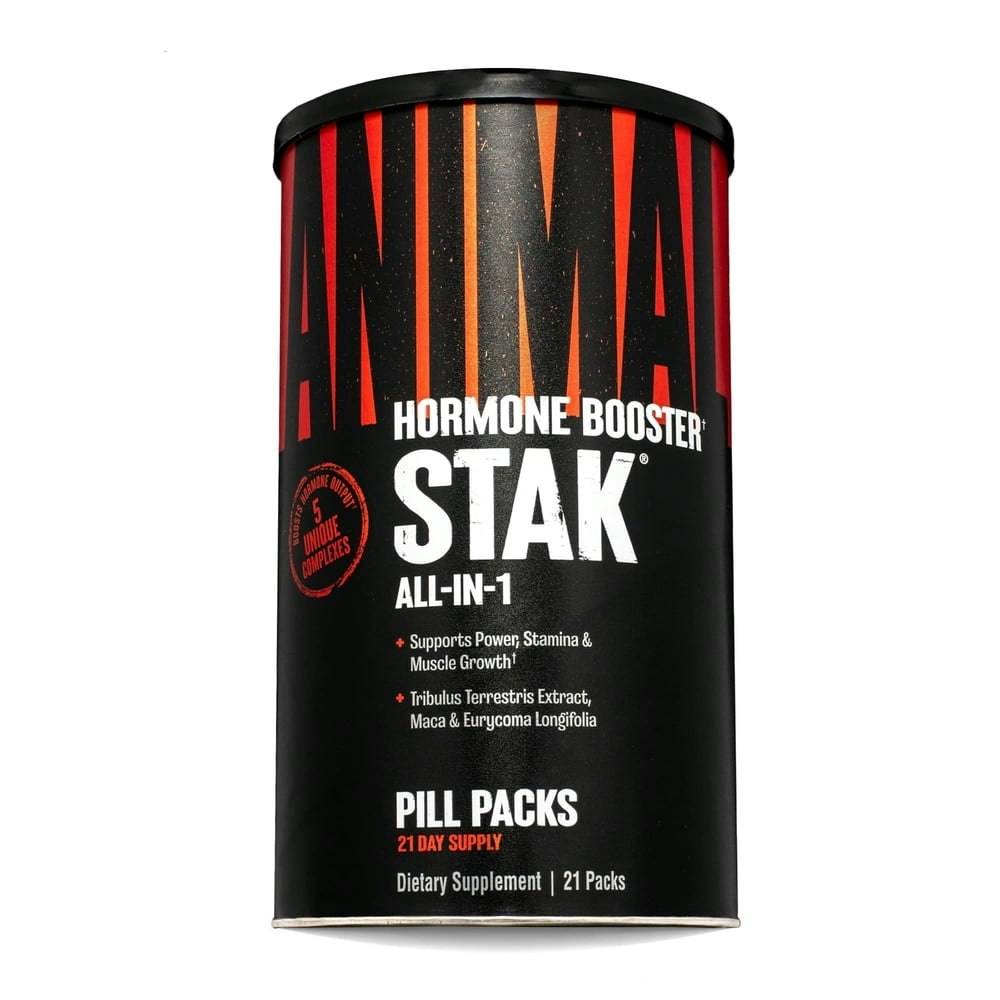Animal Stak Natural Hormone Booster 21-Pack: $34.95 Animal Stak Natural Hormone Booster 21-Pack: $34.95