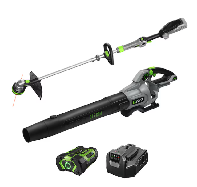 EGO POWER+ 56V String Trimmer / Leaf Blower Combo Kit: $249 EGO POWER+ 56V String Trimmer / Leaf Blower Combo Kit: $249
