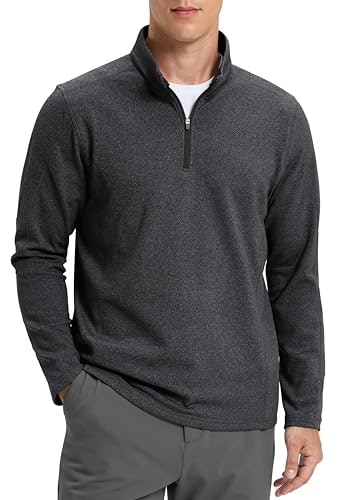 G Gradual Men's Fleece-Lined Quarter Zip Pullover: $19.49