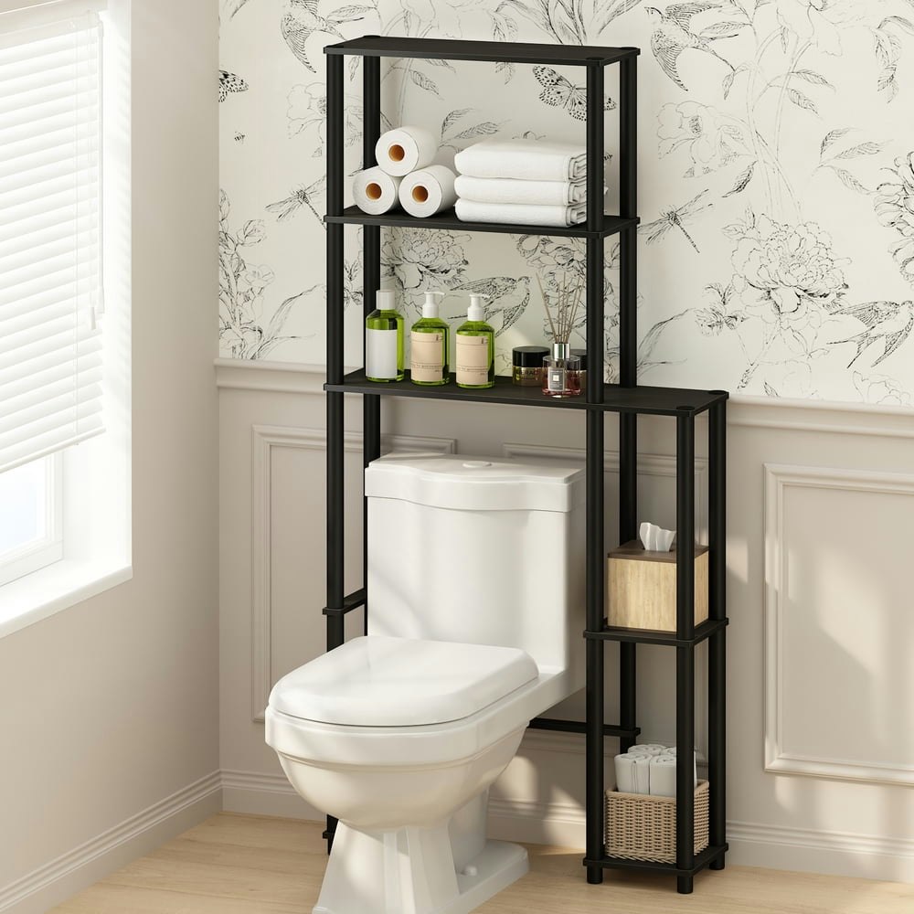 Furinno Turn-N-Tube Over-The-Toilet Bathroom Shelves: $33.36 Furinno Turn-N-Tube Over-The-Toilet Bathroom Shelves: $33.36