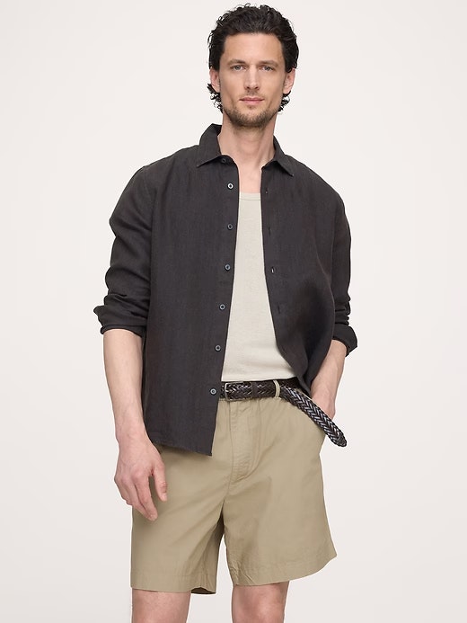 Banana Republic The Weekender 7" Pull-On Short in Cotton: $13 in cart