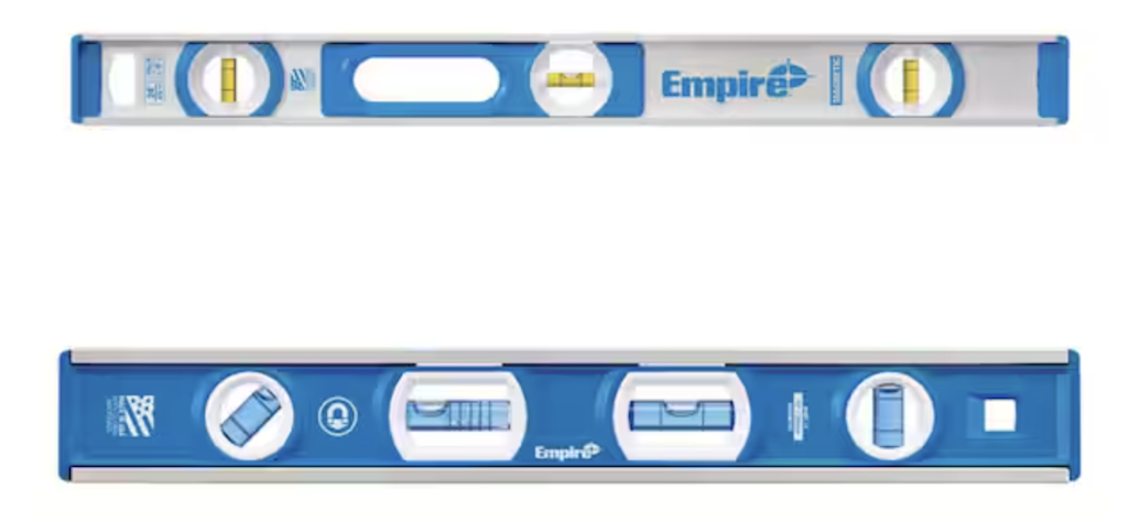 Empire 24" Aluminum I-Beam Level w/ 12" Compact Box Level Set: $20 Empire 24" Aluminum I-Beam Level w/ 12" Compact Box Level Set: $20