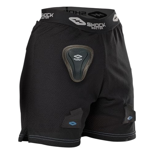 Shock Doctor Women's Core Loose Hockey Shorts with Pelvic Protector: $23.49