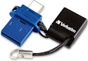 Verbatim Store 'n' Go 128GB USB-C/USB-A 3.2 Flash Drive for $24 + free shipping w/ Prime