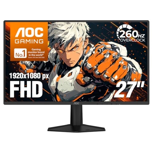 AOC 27" 1080p 260Hz G-Sync LED Monitor: $109.99 AOC 27" 1080p 260Hz G-Sync LED Monitor: $109.99