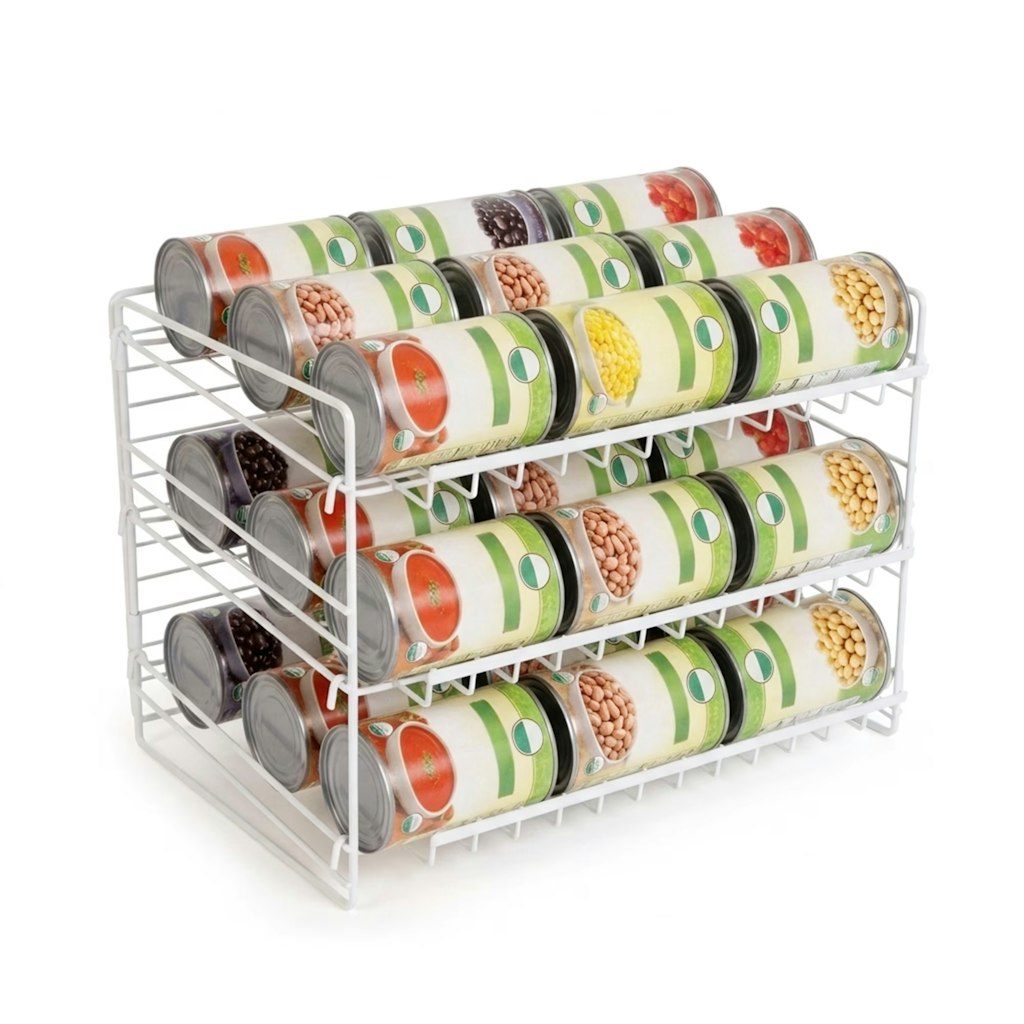 Mainstays 3-Tier Can Organizer: $14 Mainstays 3-Tier Can Organizer: $14